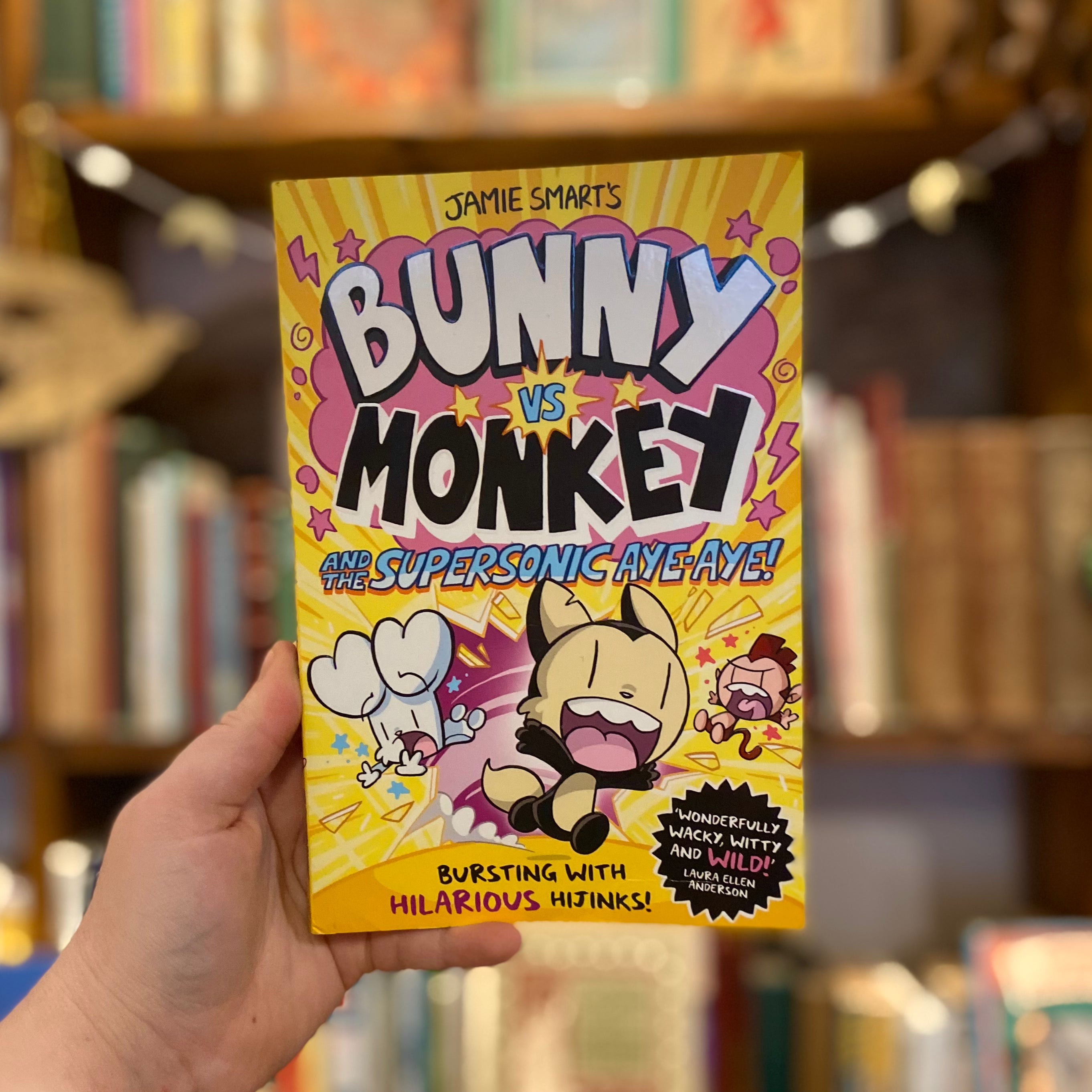 Bunny Vs Monkey And The Supersonic Aye-aye By Jamie Smart – Good Condition