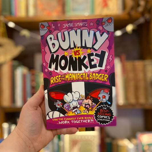 Bunny vs Monkey Rise of the Maniacal Badger – Jamie Smart