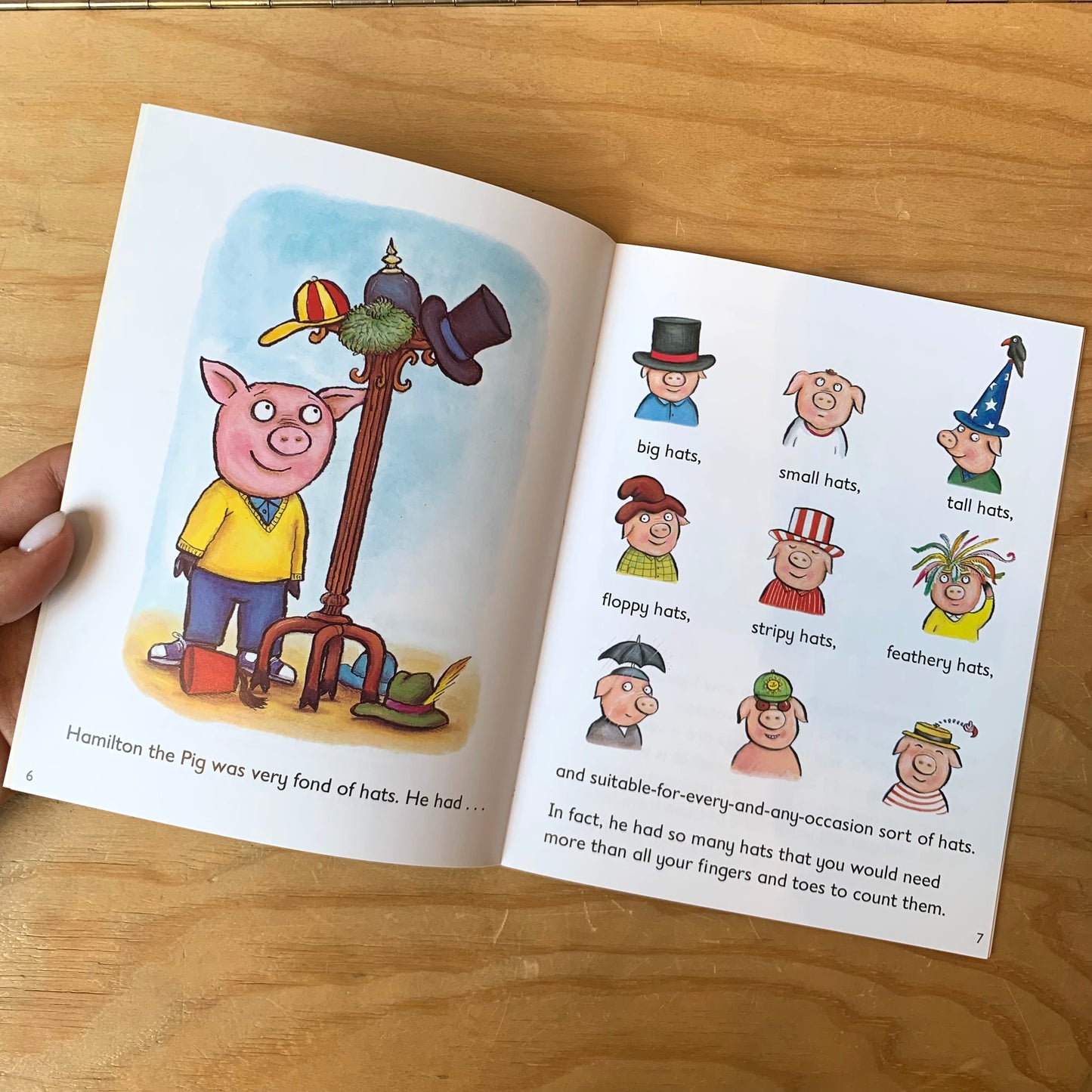 Time to Read: Hamilton's Hats – Martine Oborne, Axel Scheffler