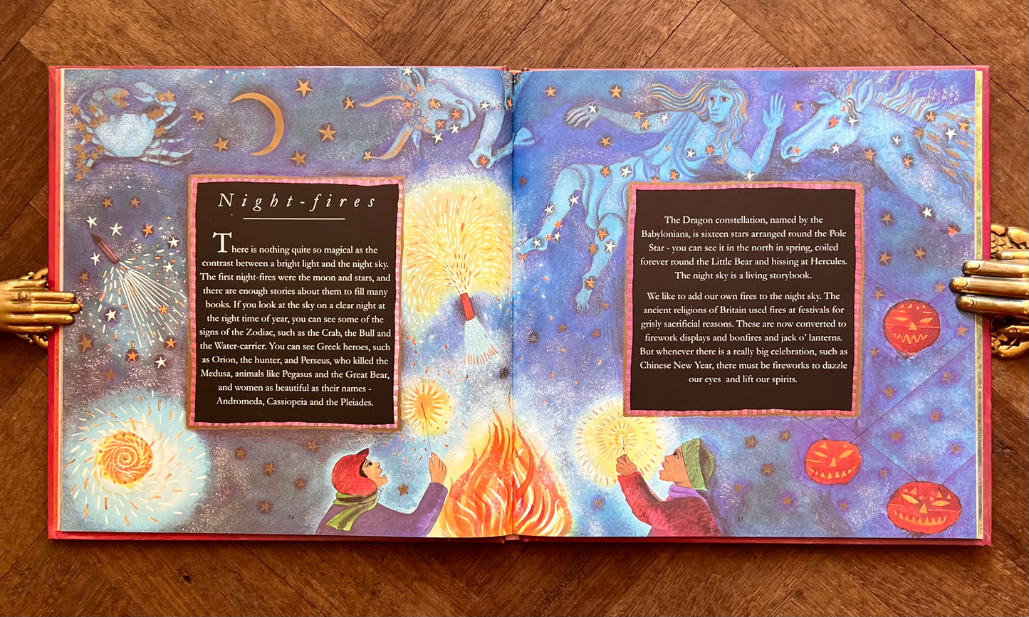 Song of the Earth: The Magic of Earth, Fire, Water, Air (1995 First Edition) – Mary Hoffman, Jane Ray