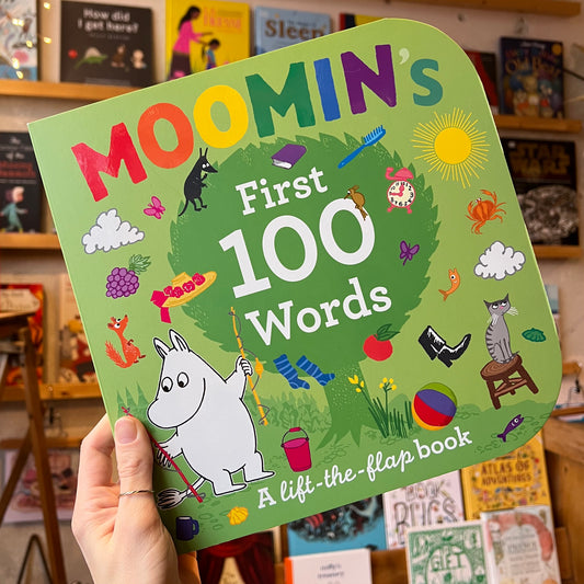 Moomin's First 100 Words: A Lift-the-Flap Book