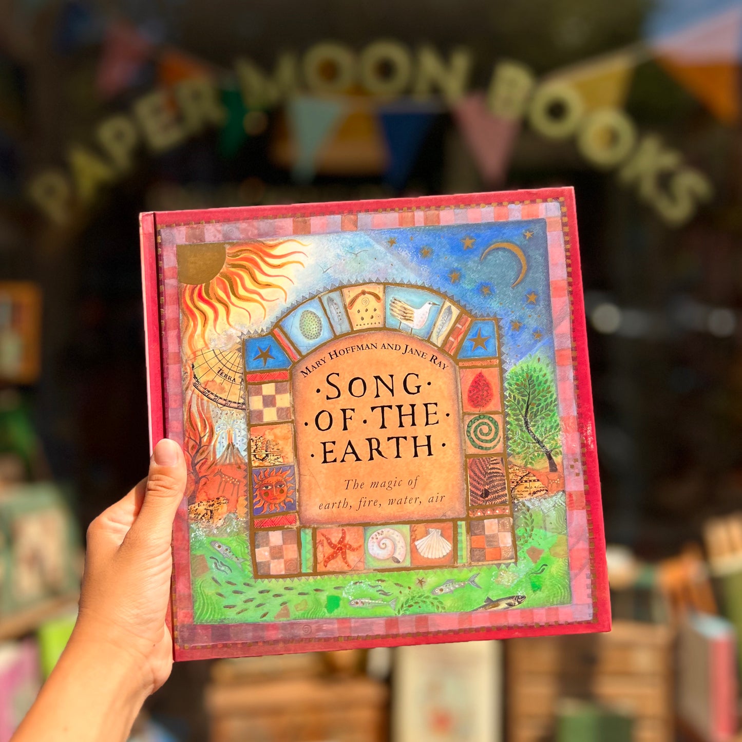 Song of the Earth: The Magic of Earth, Fire, Water, Air (1995 First Edition) – Mary Hoffman, Jane Ray