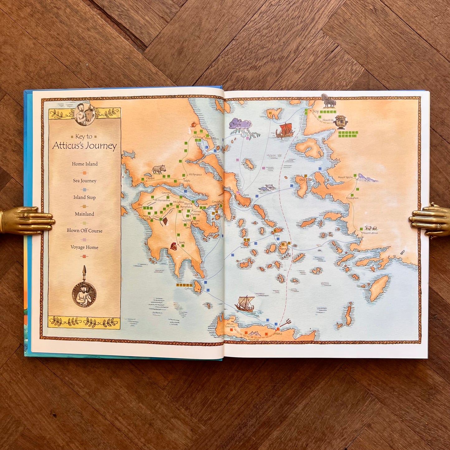 Atticus the Storyteller's 100 Greek Myths – Lucy Coats and Anthony Lewis