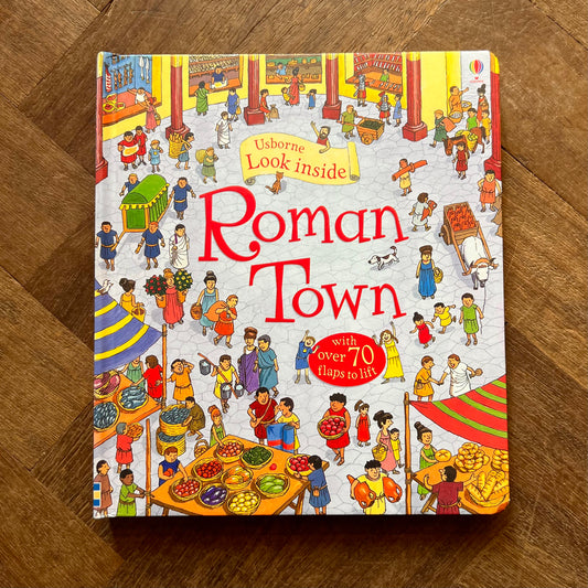 Roman Town Look Inside - Usborne