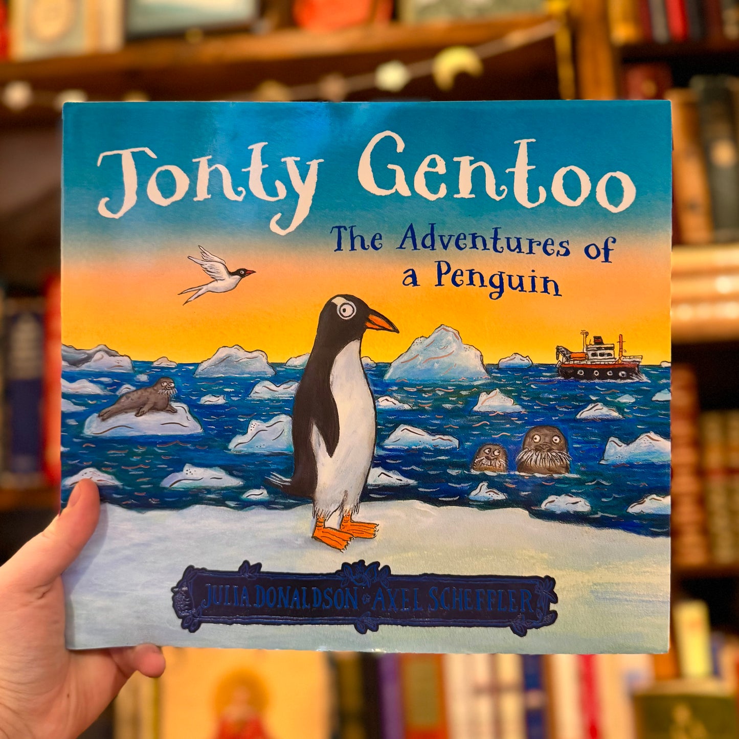 Jonty Gentoo: The Adventures of a Penguin – Julia Donaldson and Axel Scheffler