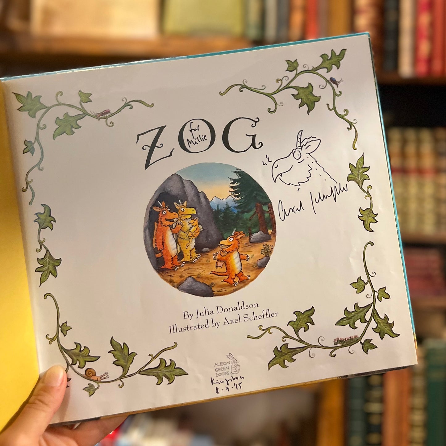 Zog (2010 First Edition, Signed by Axel Scheffler) – Julia Donaldson, Axel Scheffler