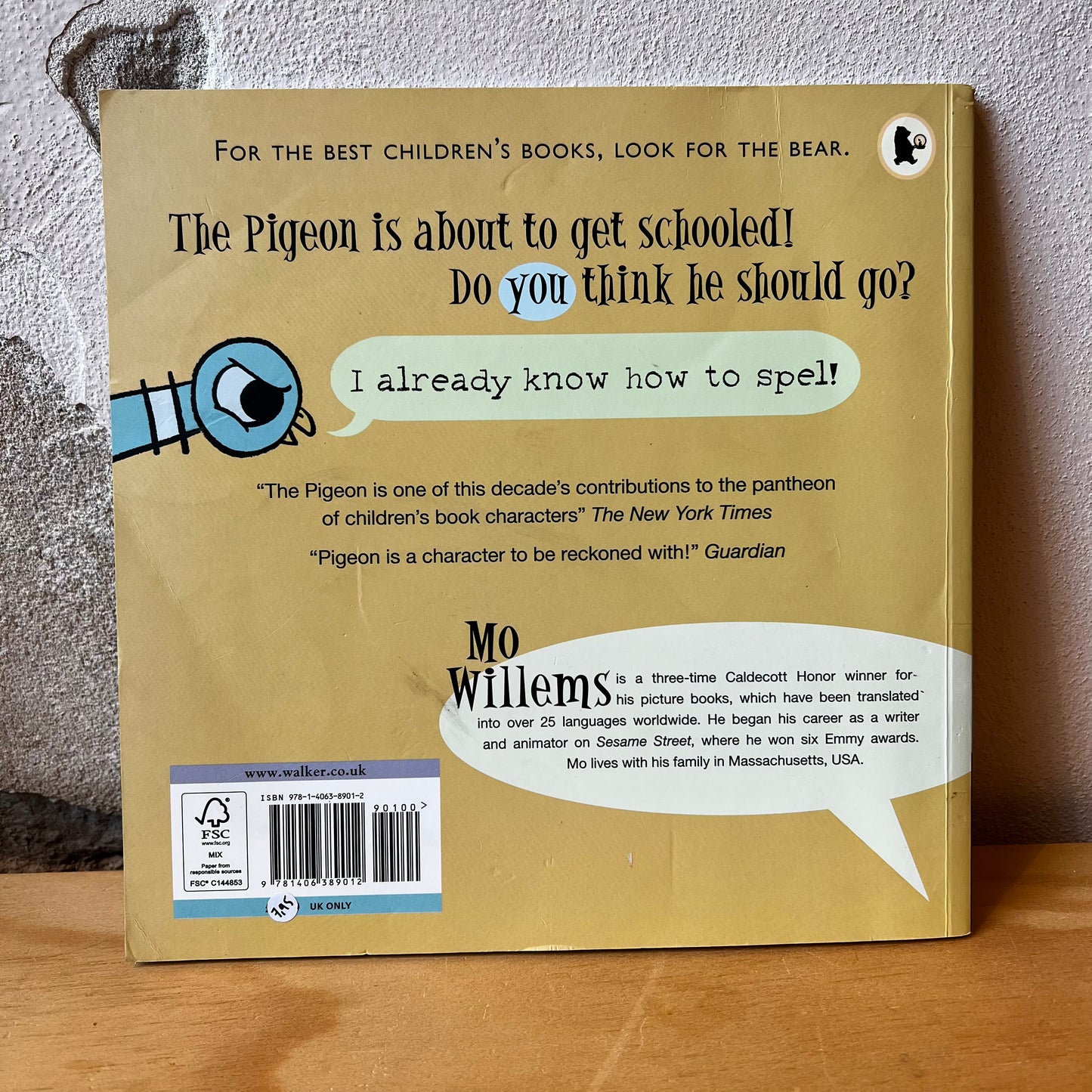 The Pigeon Has to Go to School! – Mo Willems