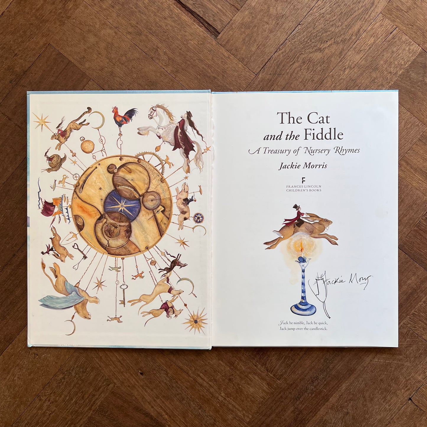 The Cat And The Fiddle (Signed) – Jackie Morris