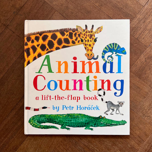 Animal Counting: A Lift-the-Flap Book – Petr Horáček
