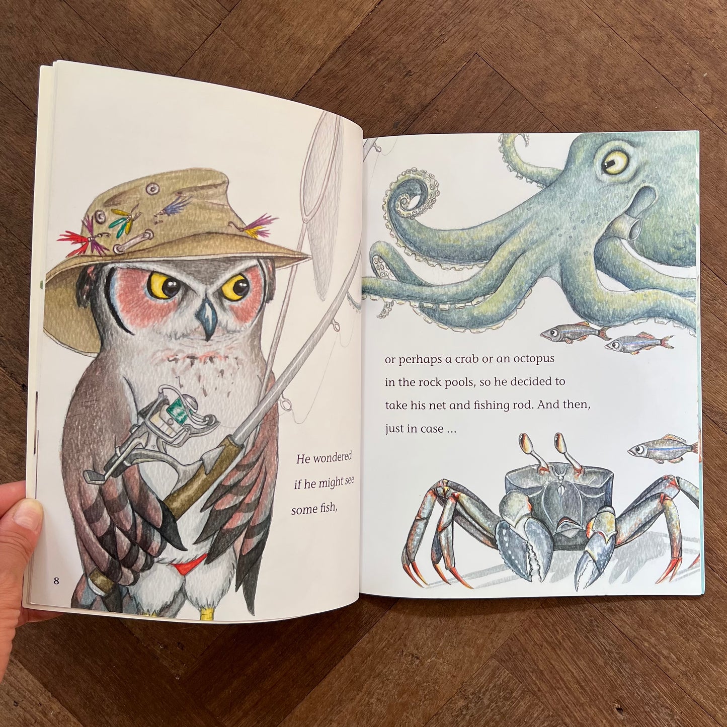 Angry Owl Goes Swimming – Kerryn Ponter