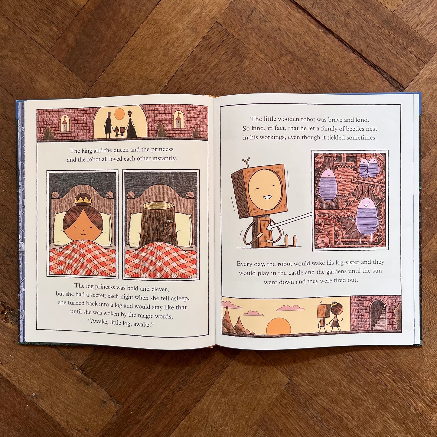 The Little Wooden Robot and the Log Princess – Tom Gauld