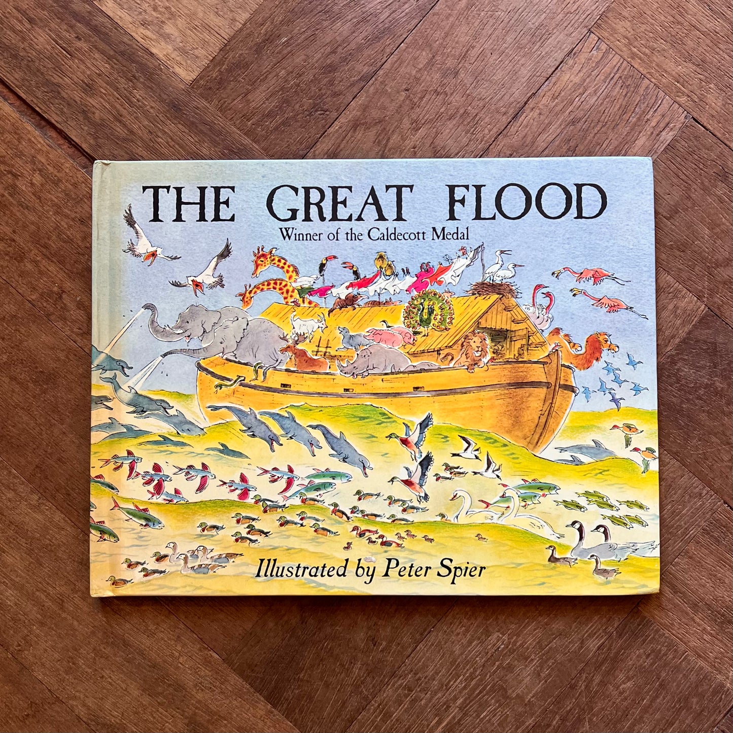 The Great Flood (1978 First Edition, Wordless Book) – Peter Spier