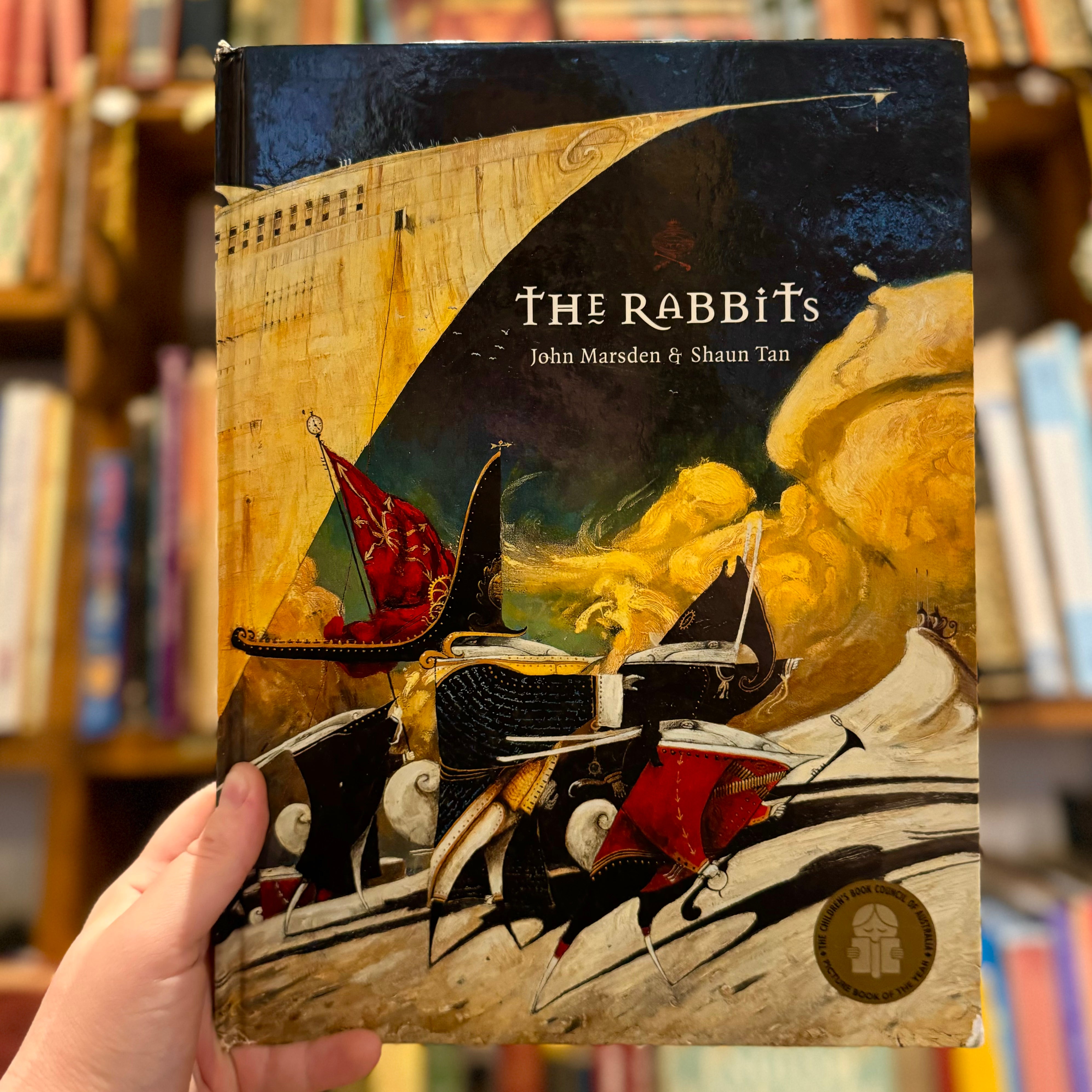 The Rabbits – John Marsden and Shaun Tan – Paper Moon Books