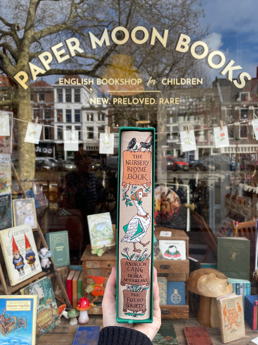 The Nursery Rhyme Book (2016, The Folio Society) – Andrew Lang (ed.), L. Leslie Brooke and Debra Mc Farlane