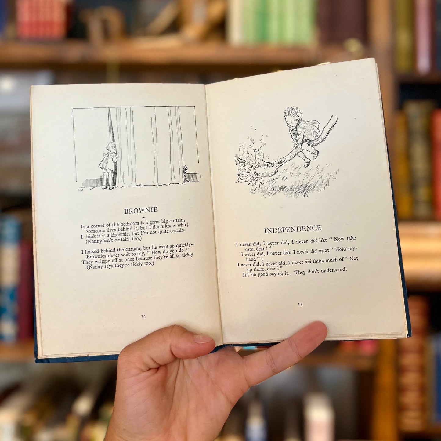 When We Were Very Young (1926, 13th edition) – A.A. Milne and E. H. Shepard