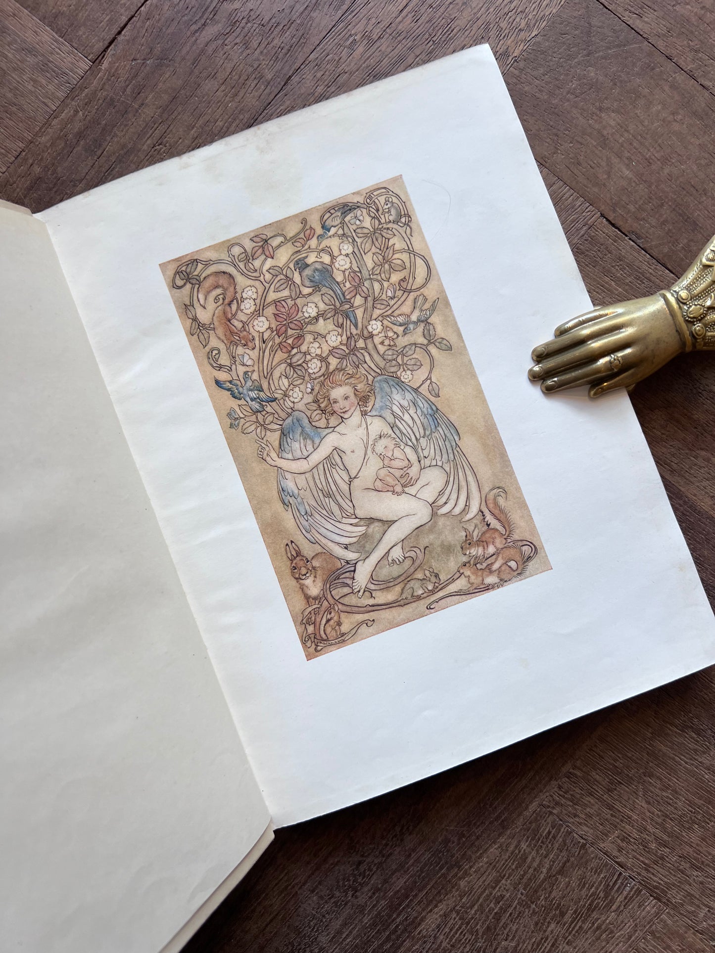 The Springtide of Life, Poems of Childhood (1918 First Edition) - Algernon Charles Swinburne, Arthur Rackham