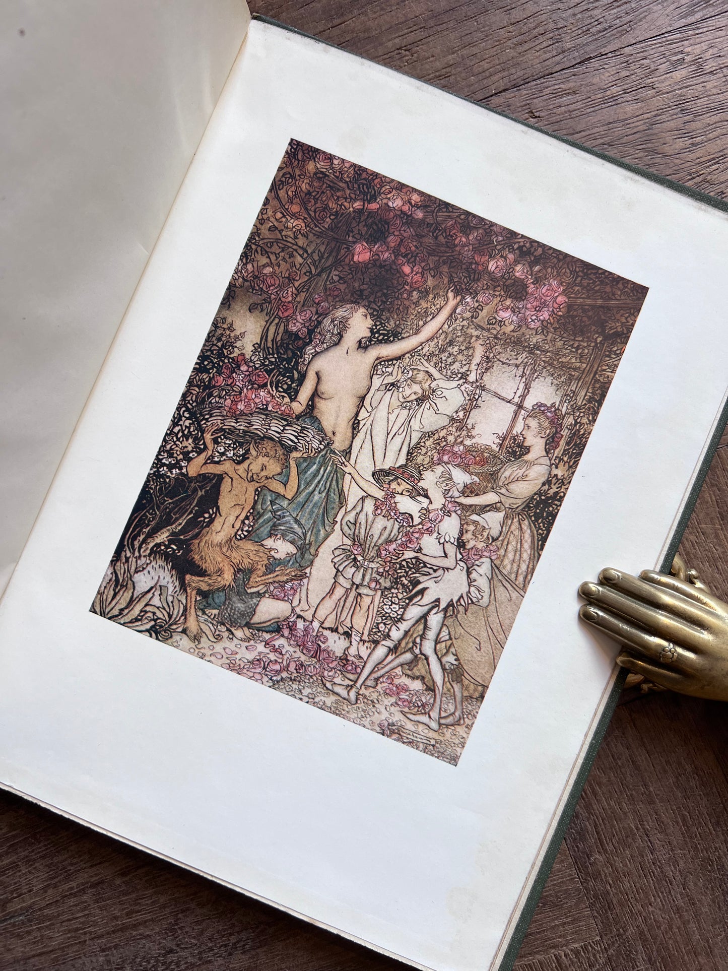 The Springtide of Life, Poems of Childhood (1918 First Edition) - Algernon Charles Swinburne, Arthur Rackham