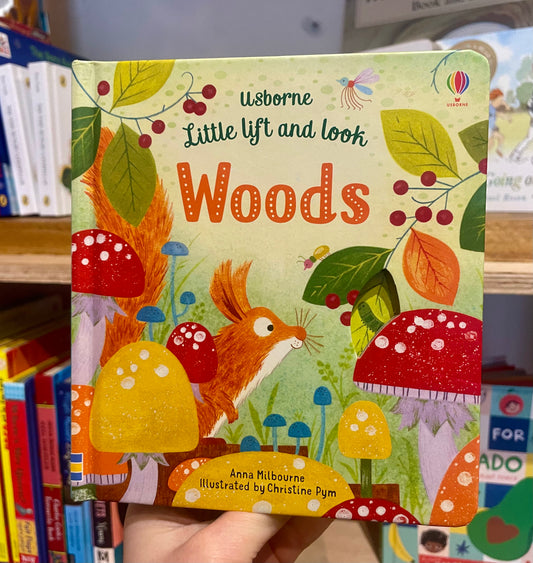 Usborne Little Lift and Look Woods (Lift the Flap Board Book) – Anna Milbourne