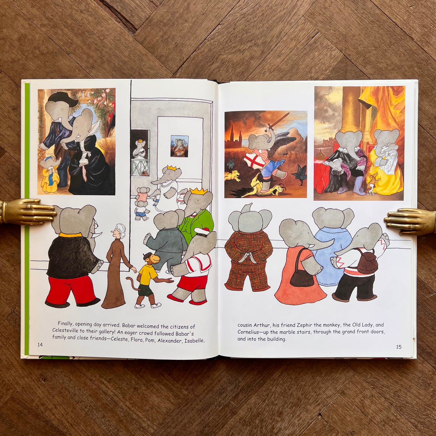 Babar's Gallery (2003 First Edition) – Laurent de Brunhoff