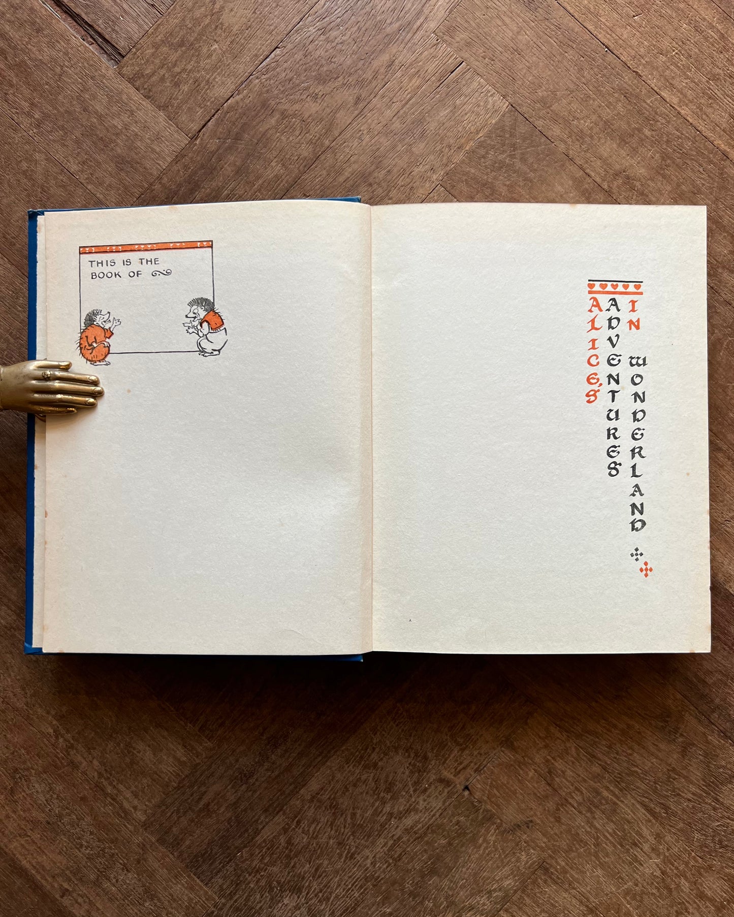 Alice in Wonderland (c. 1930) – Lewis Carrol, Gwynedd M. Hudson