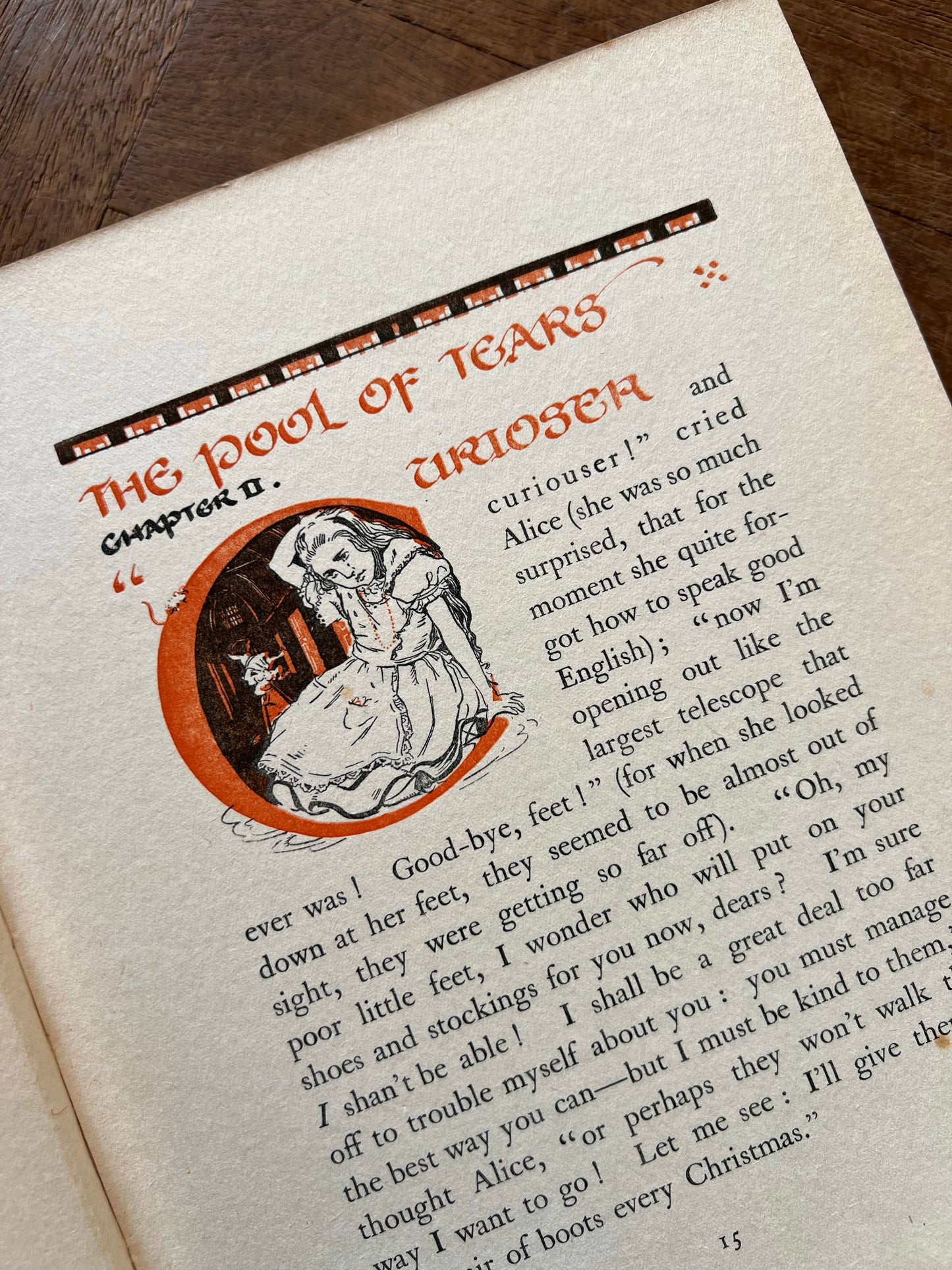 Alice in Wonderland (c. 1930) – Lewis Carrol, Gwynedd M. Hudson