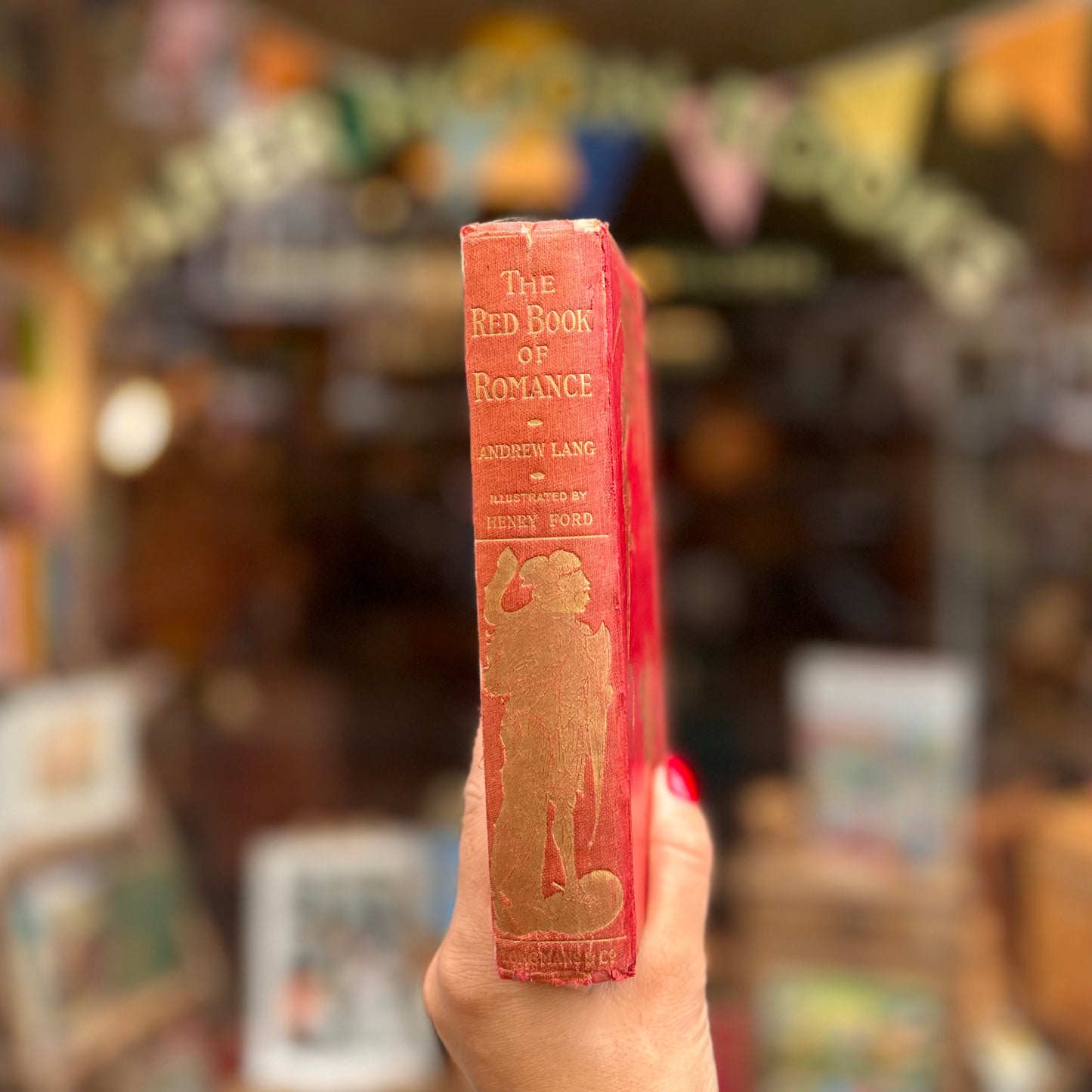 The Red Book of Romance (1905 First Edition) – Andrew Lang, Henry Ford