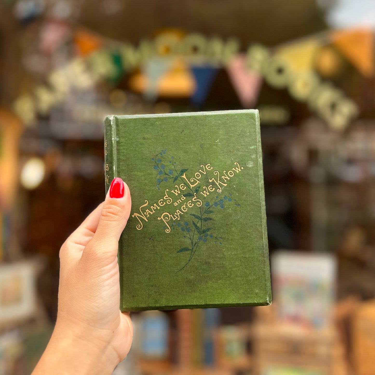 Names We Love and Places We Know: A Birthday Text-Book of Literary Gems with Local Photographs