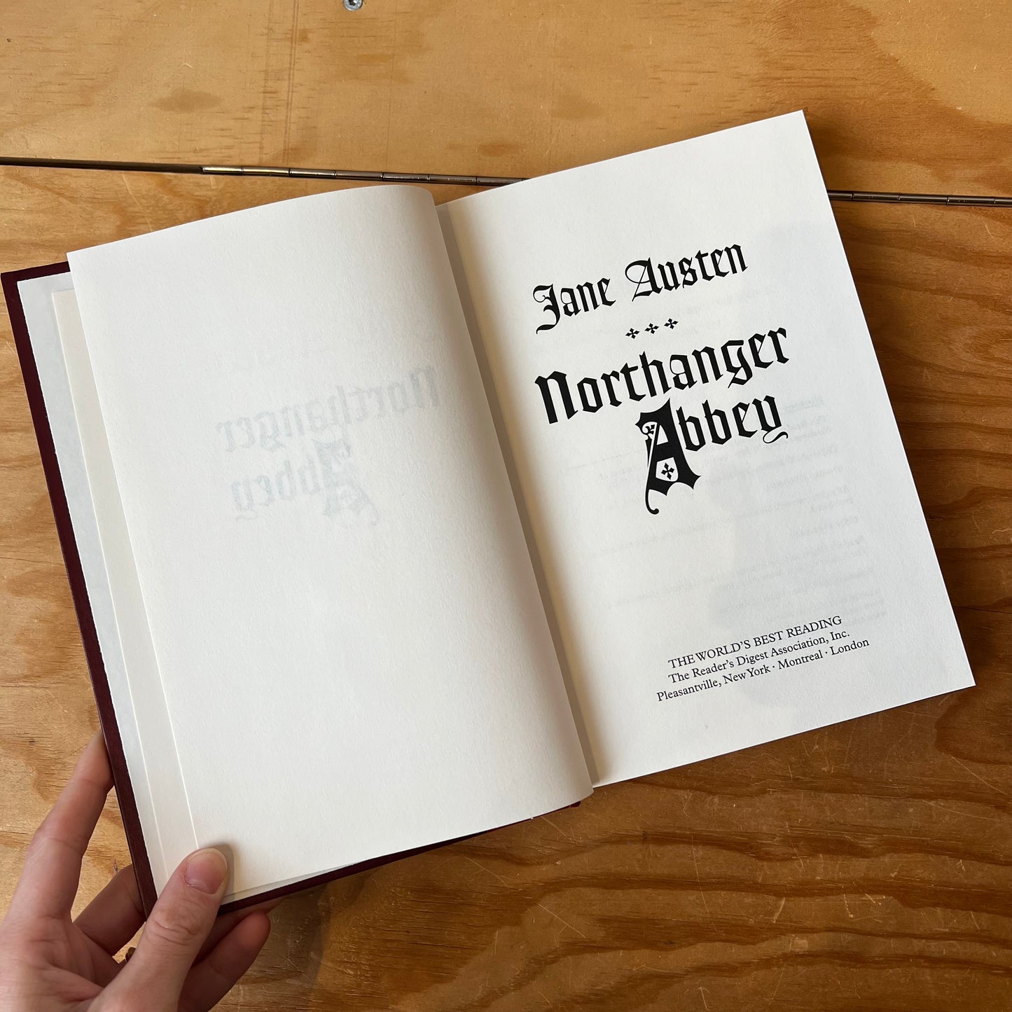 Northanger Abbey – Jane Austen