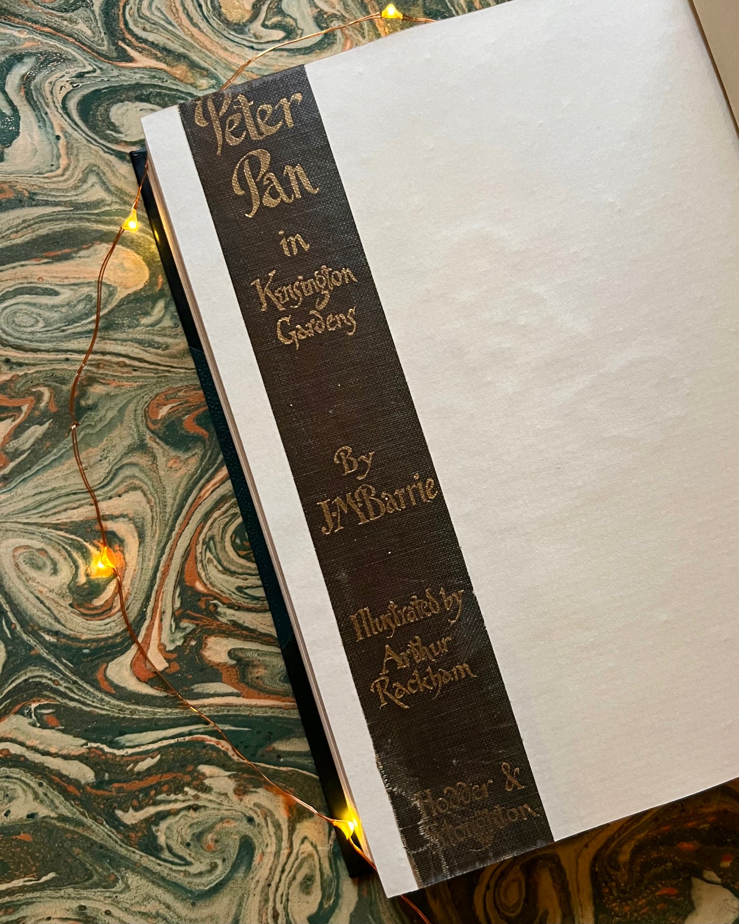 Peter Pan in Kensington Gardens (1911) – J. M. Barrie, Arthur Rackham