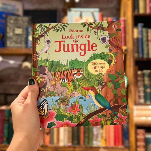 Look Inside the Jungle (Board Book) – Usborne