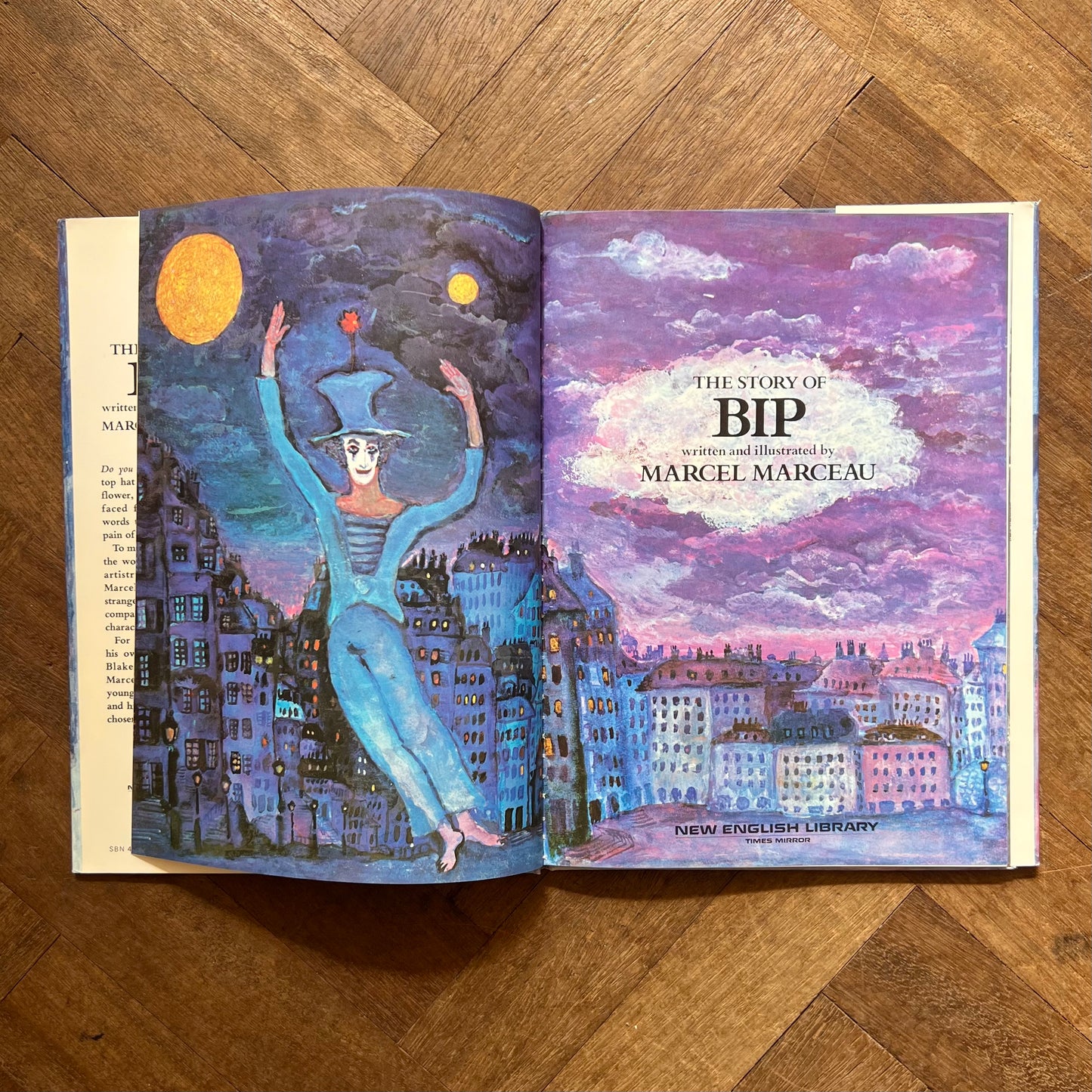 The Story of Bip (First UK edition, 1976) / Marcel Marceau