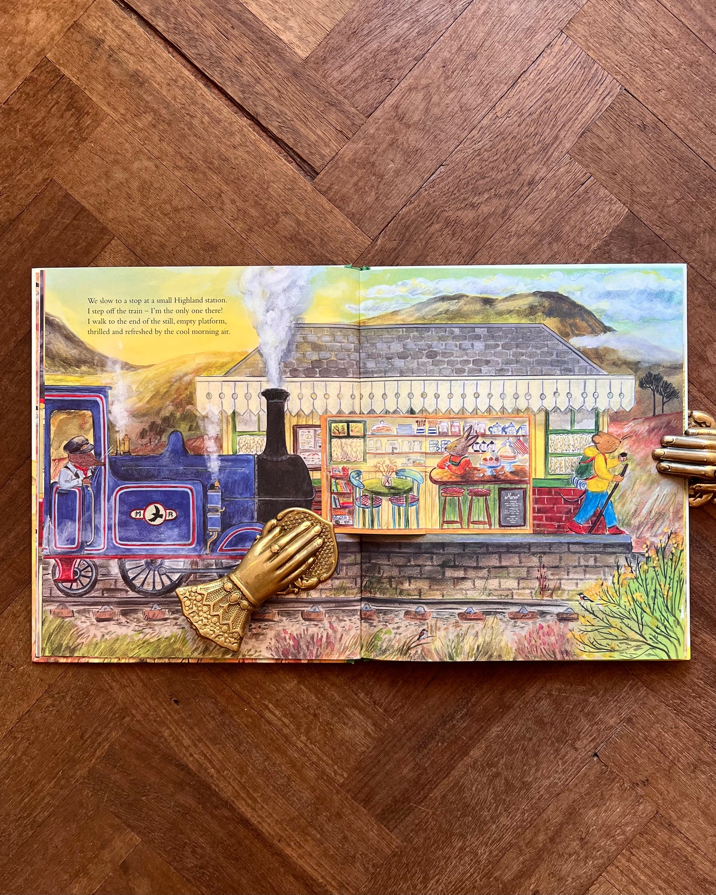 Mouse Goes to the Mountains (Signed) – Alice Melvin