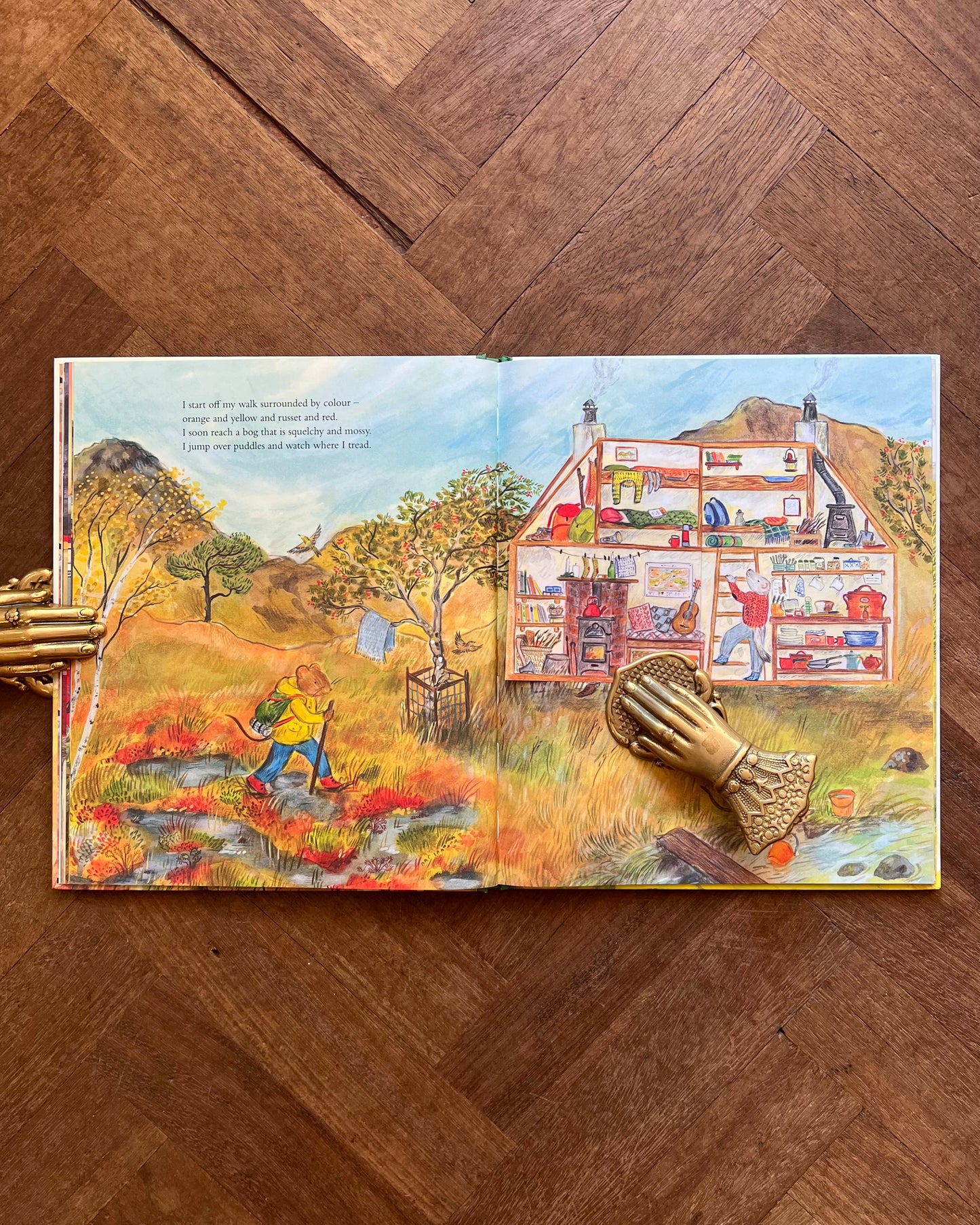 Mouse Goes to the Mountains (Signed) – Alice Melvin