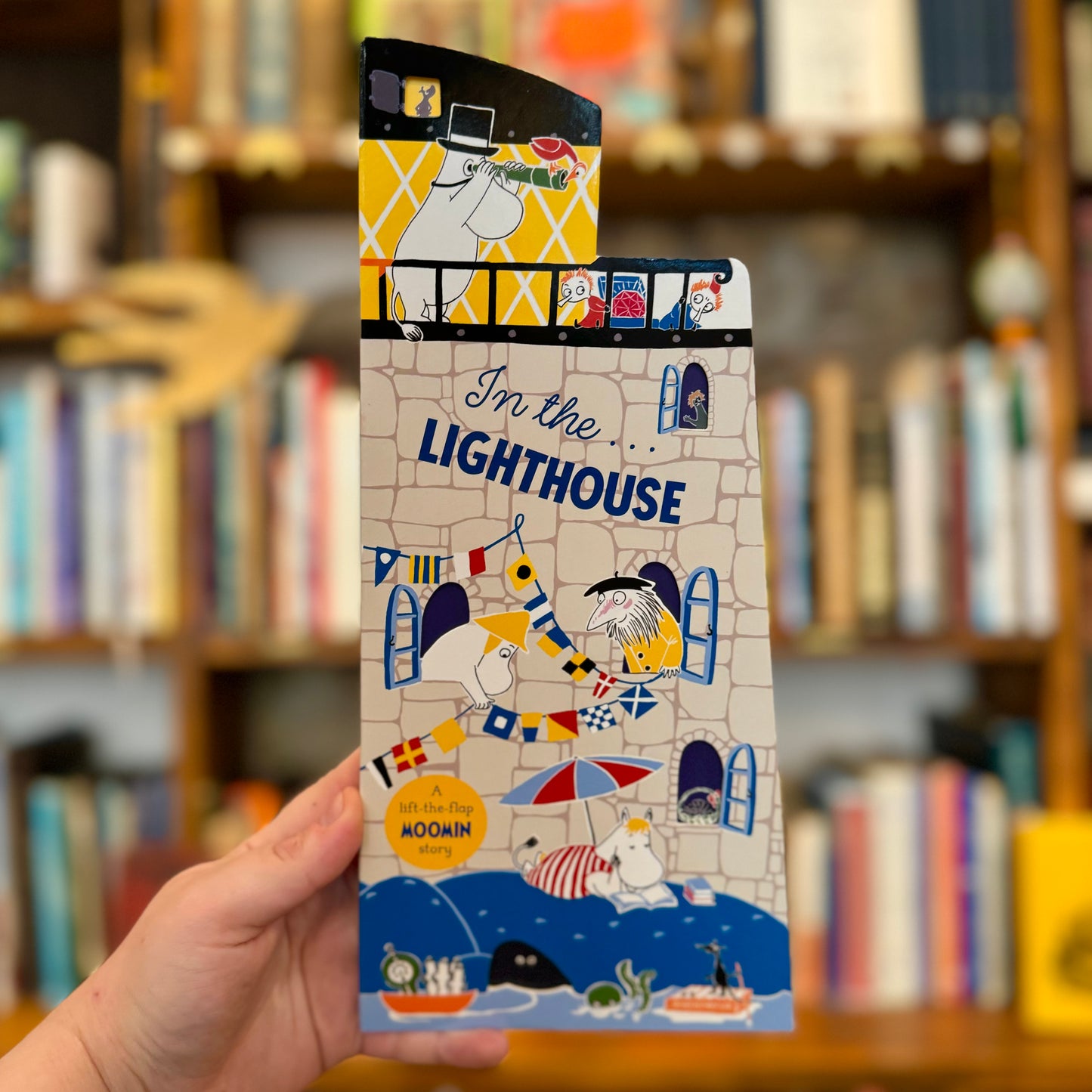 In the … Lighthouse: a lift-the-flap Moomin Story – Riina Kaarla, Sami Kaarla and Anders Vacklin