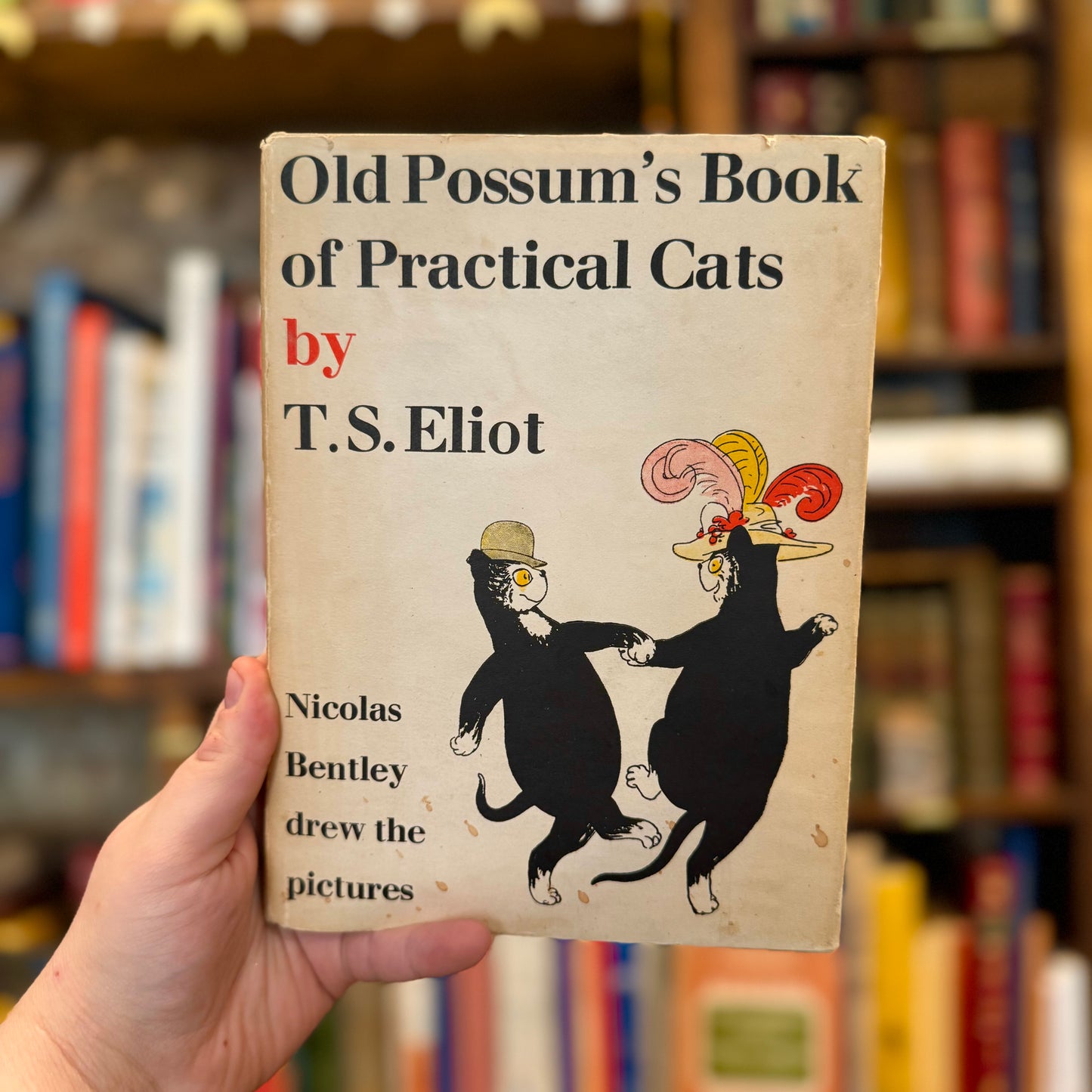 Old Possum’s Book of Practical Cats (first edition, 1953) – T.S. Eliot and Nicolas Bentley