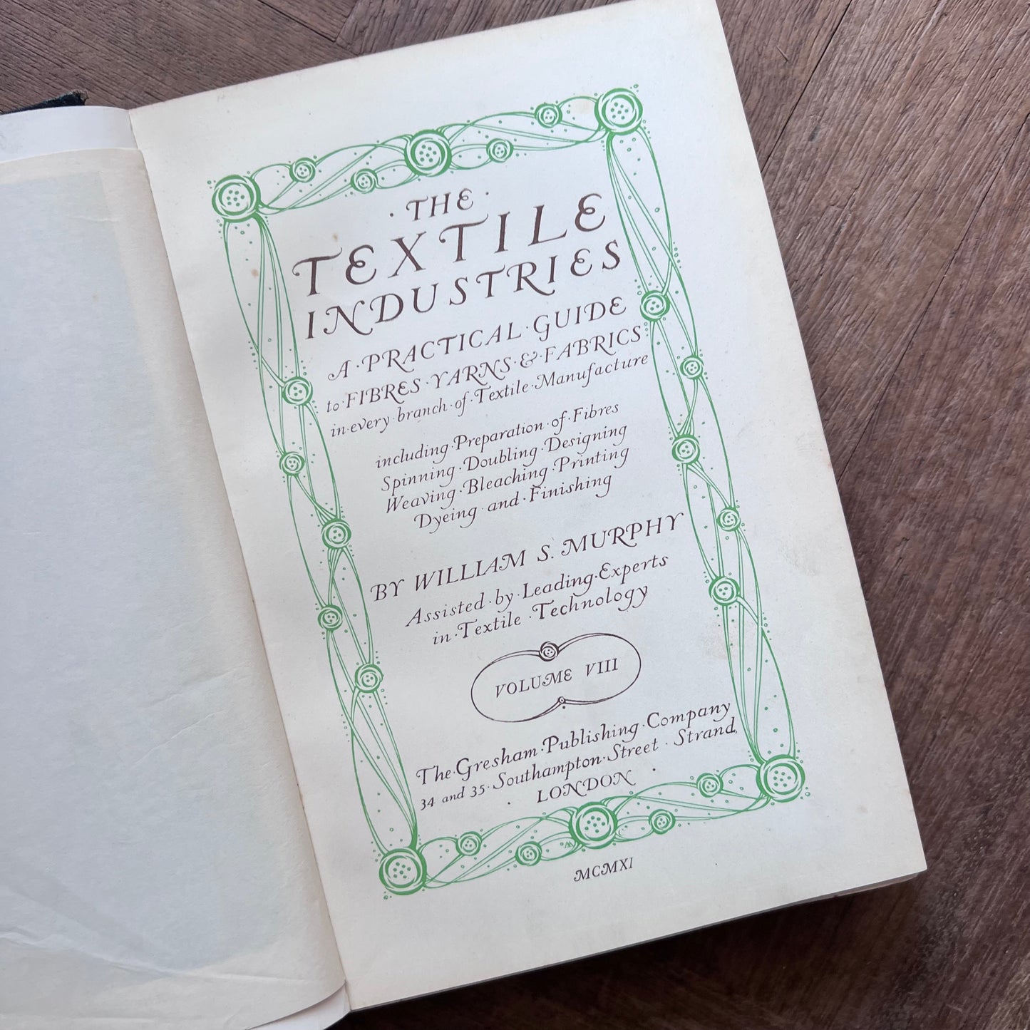 The Textile Industries (1911) – William S. Murphy