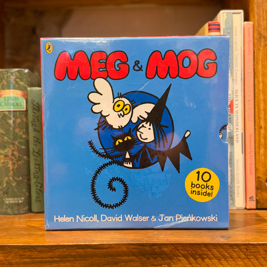 Meg and Mog (Set of 10 Books) – Helen Nicoll, David Walser and Jan Pienkowski