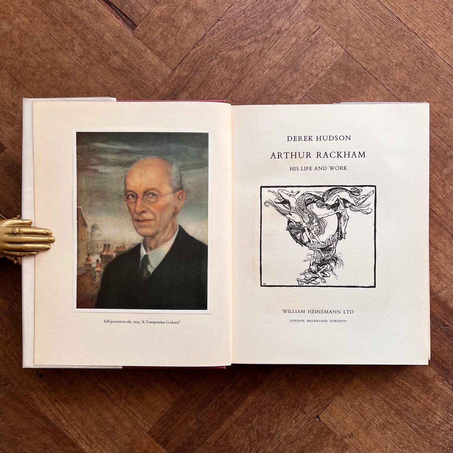Arthur Rackham: His Life and Works (1960 First Edition) – Derek Hudson