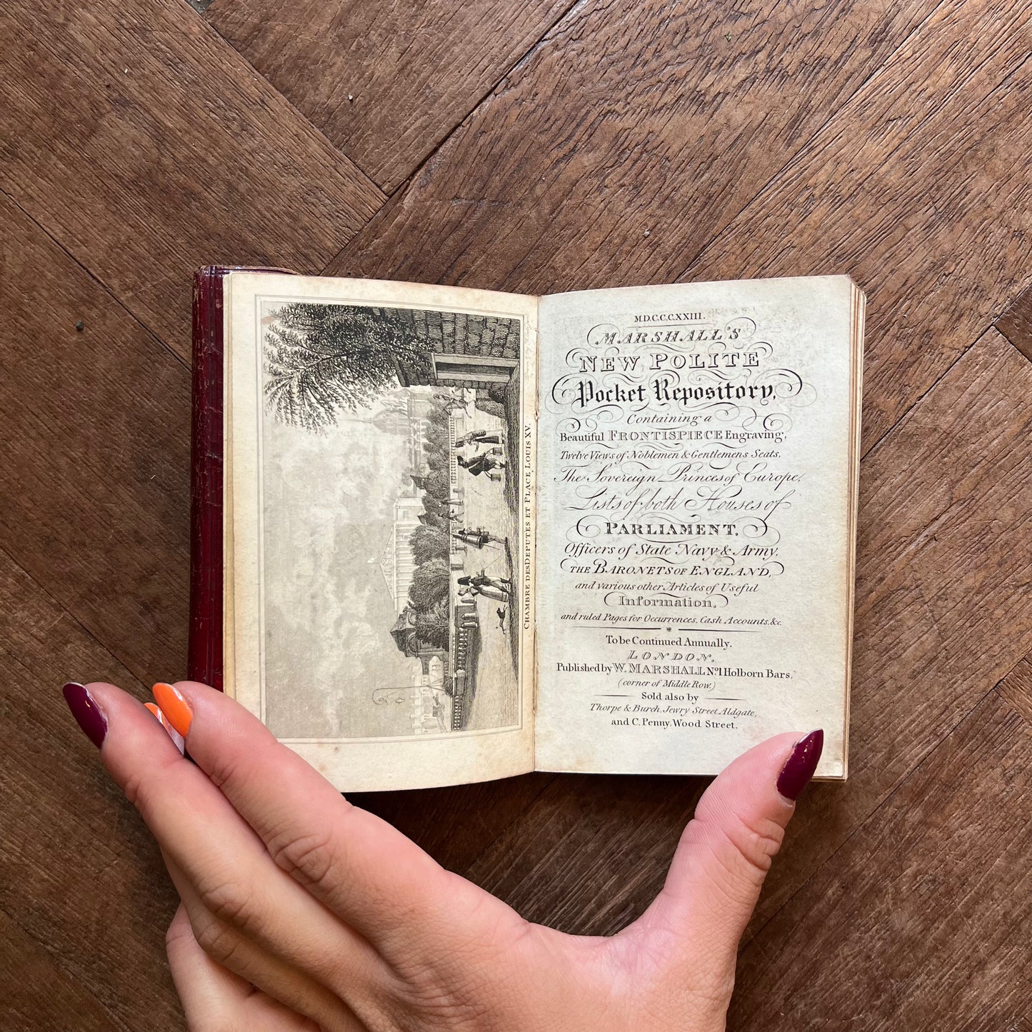 Marshall's New Polite Pocket Repository (1823)