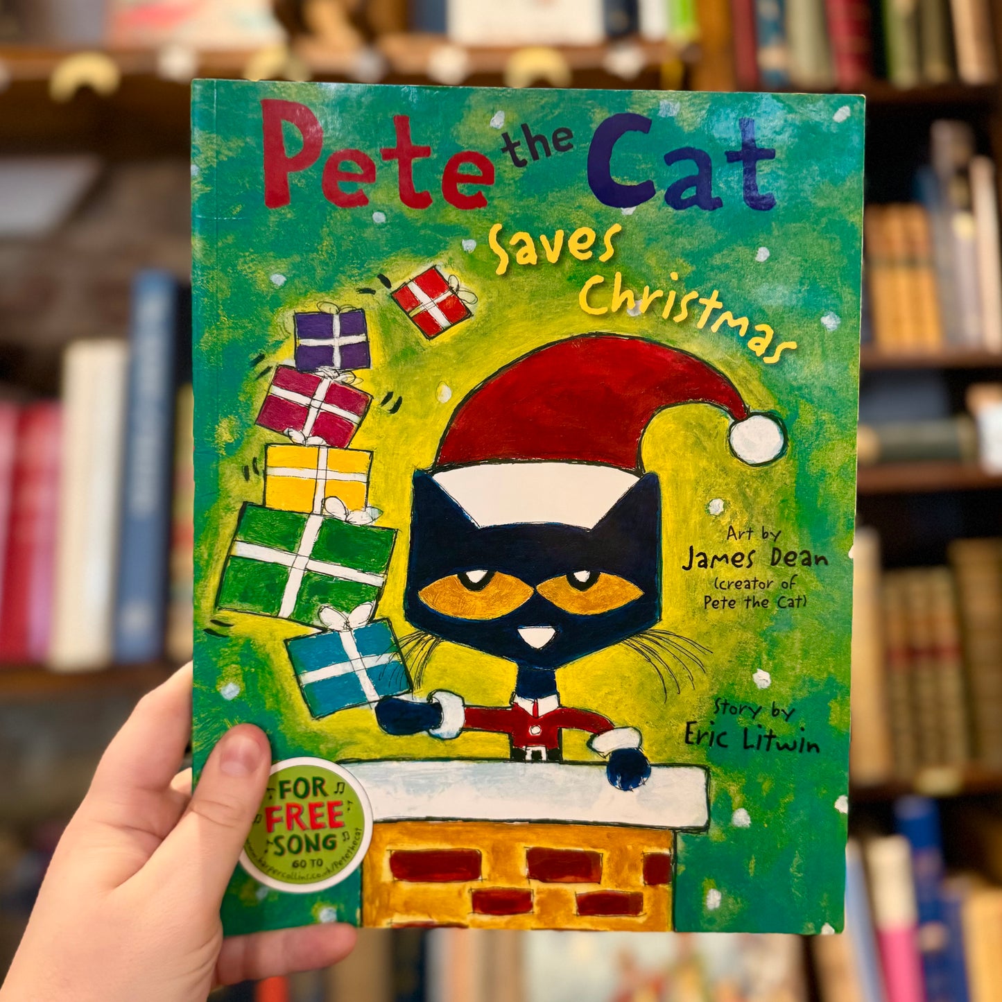 Pete the Cat Saves Christmas – Eric Litwin and James Dean