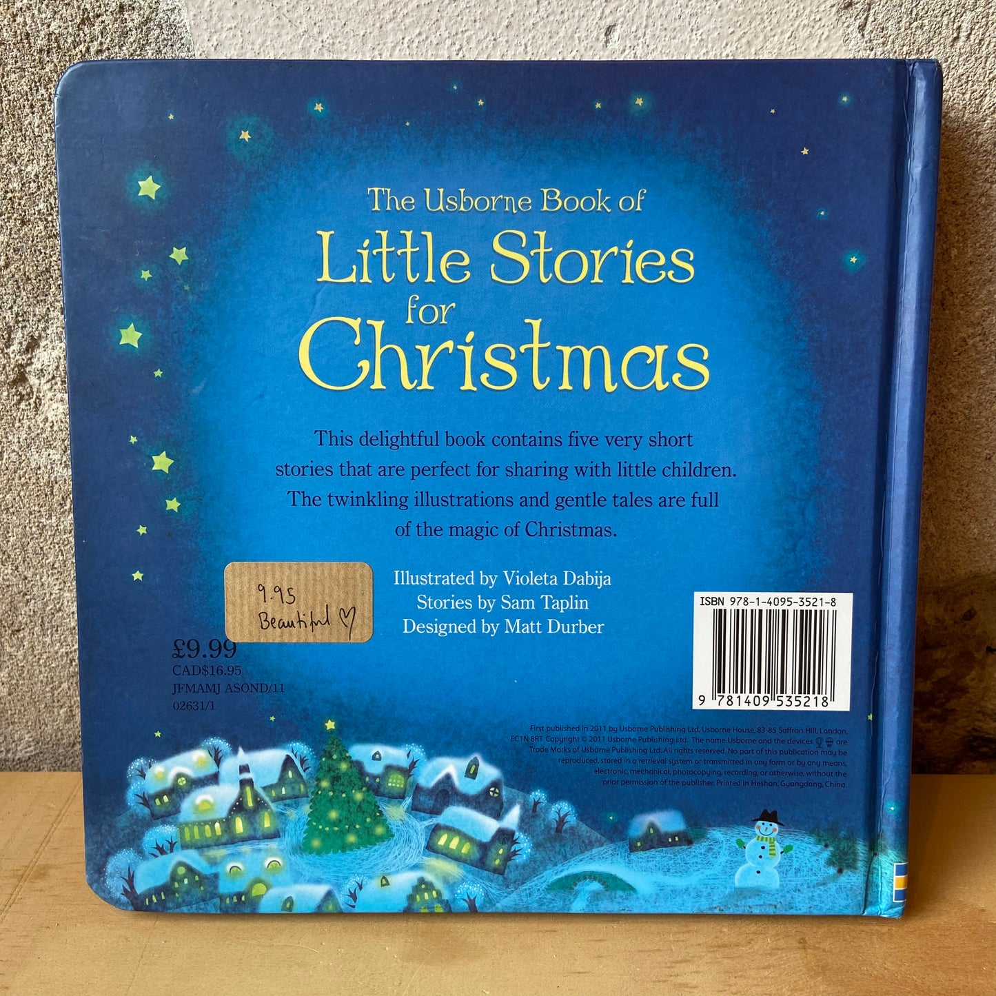 The Usborne Book of Little Stories for Christmas – Sam Taplin