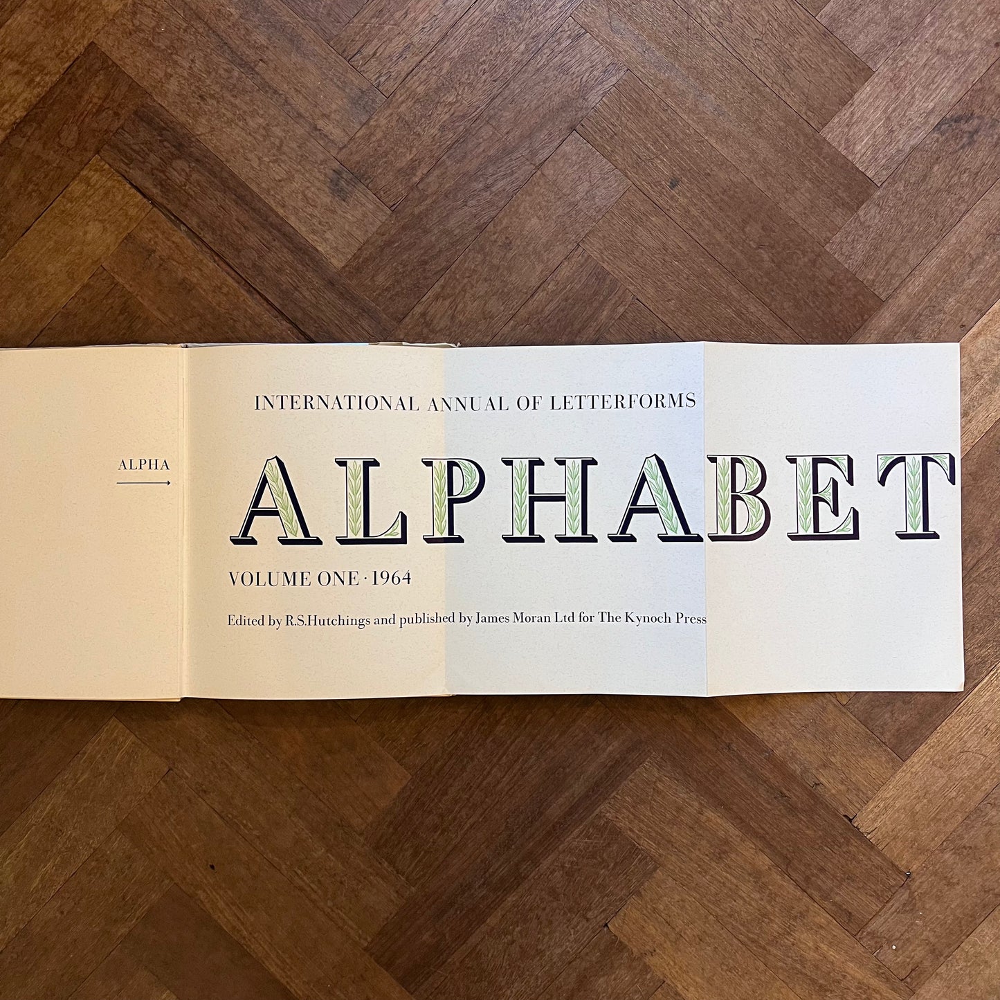 Alphabet 1964: International Annual of Letterforms – R.S. Hutchings (ed.)