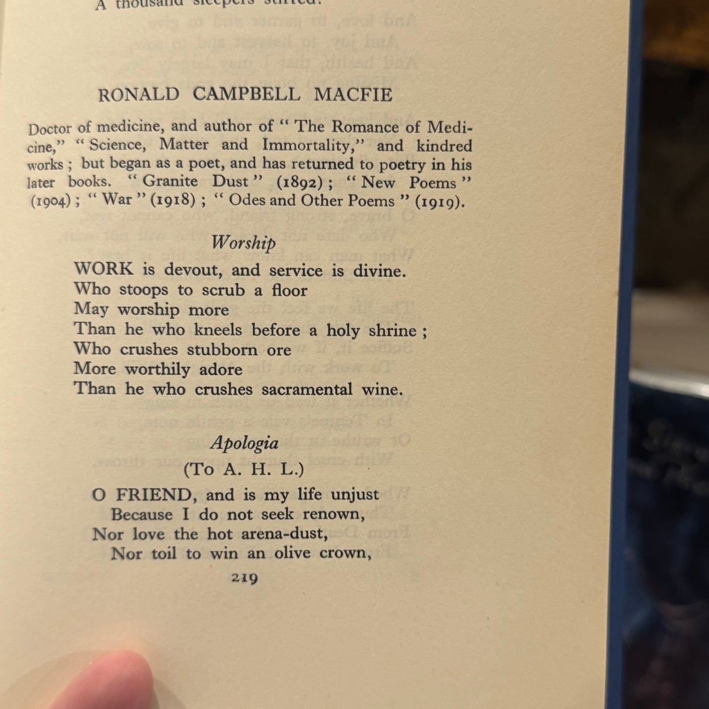 The Bookman Treasury of Living Poets – A. St. John Adcock