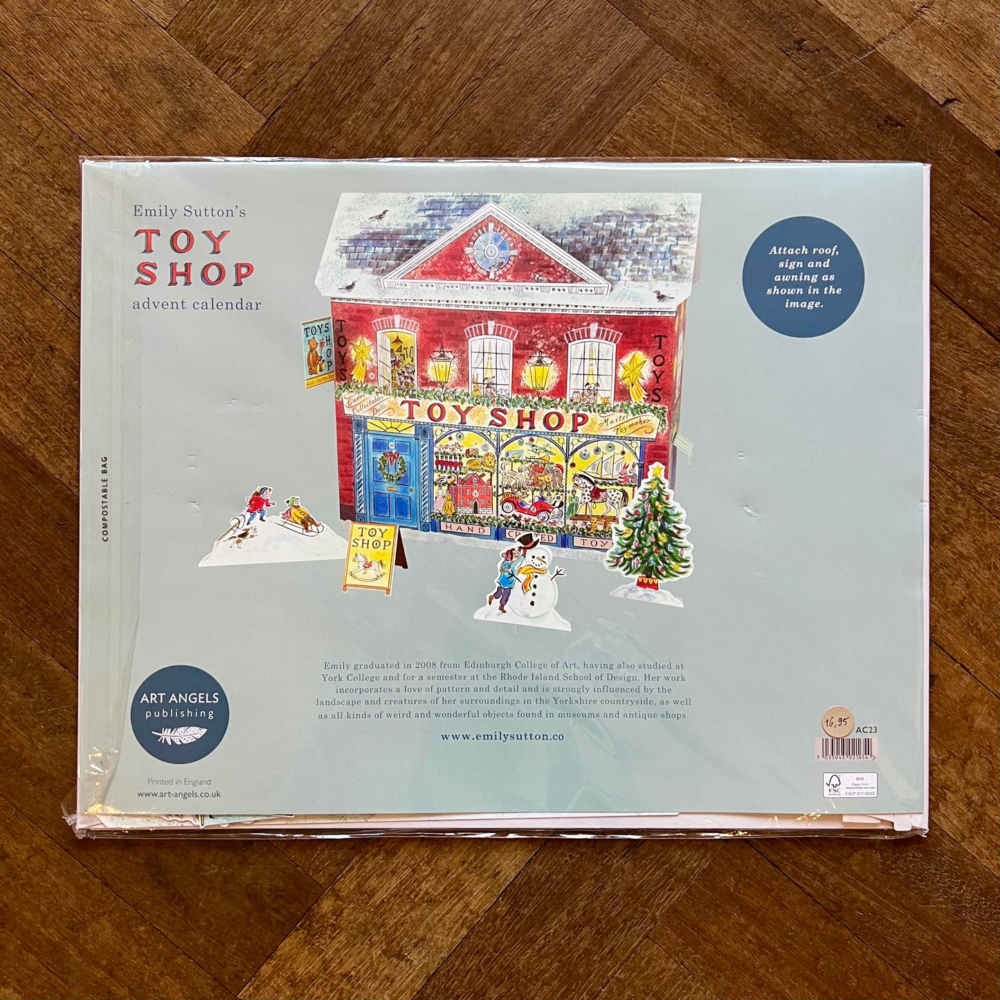 Emily Sutton's Toy Shop Advent Calendar