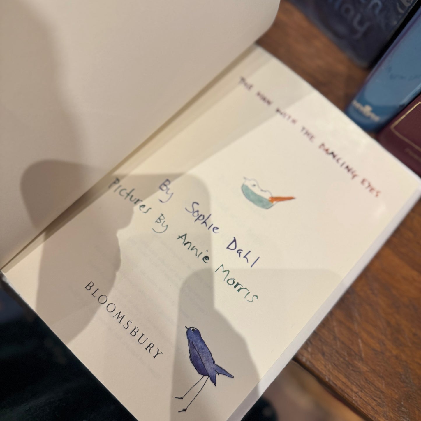 The Man With The Dancing Eyes (First Edition) – Sophie Dahl