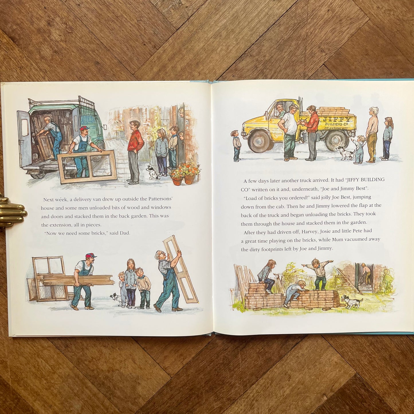 The Big Concrete Lorry (First Edition) – Shirley Hughes