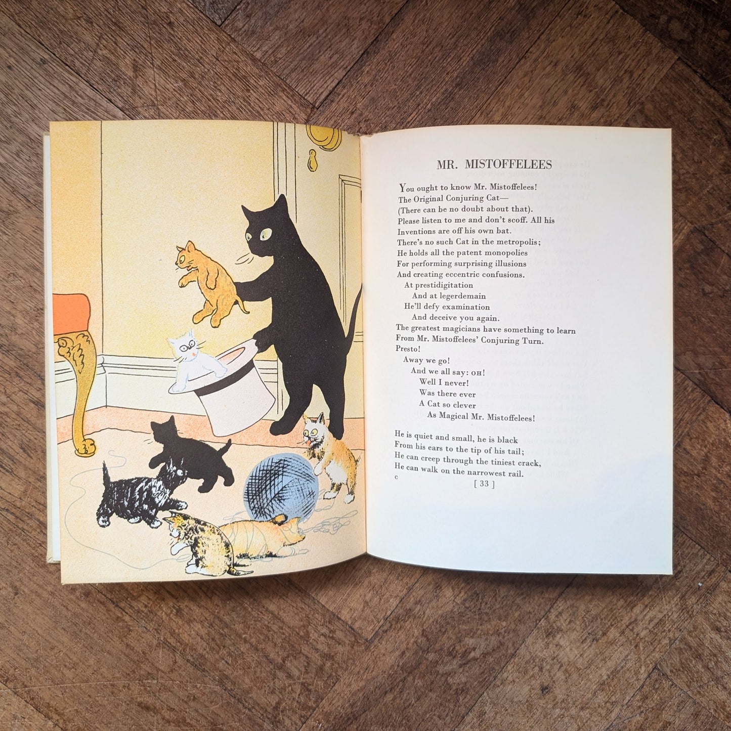 Old Possum's Book of Practical Cats (1957 First Edition, Eighth Impression) - T. S. Eliot