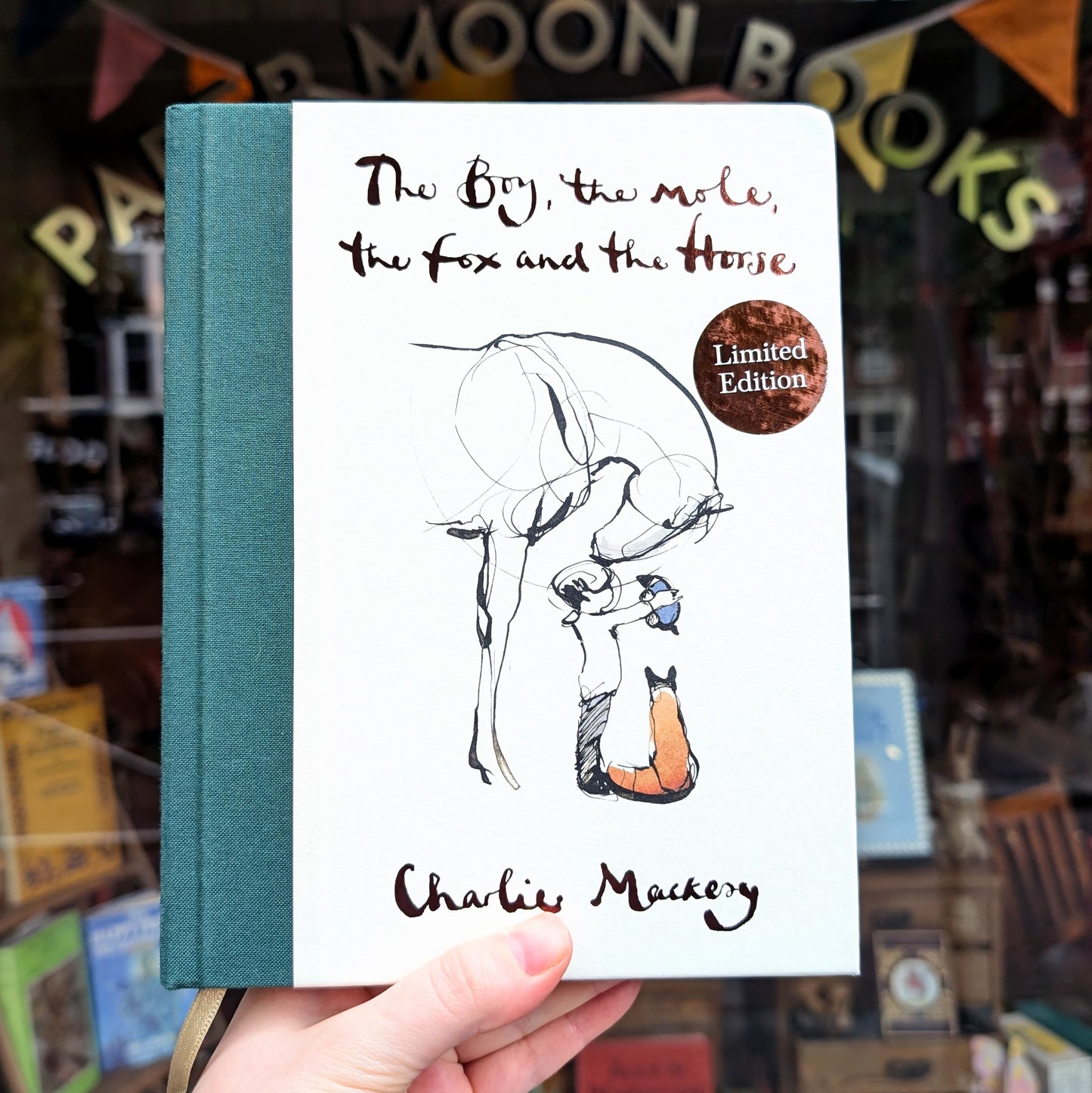 The Boy, the Mole, the Fox and the Horse (First Edition, Special Green Cloth Edition) – Charlie Mackesy