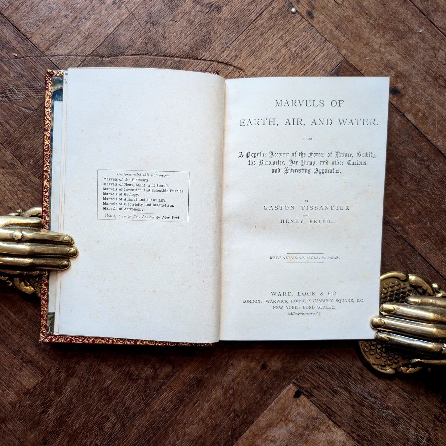Marvels of Earth, Air, and Water – Gaston Tissandier & Henry Frith
