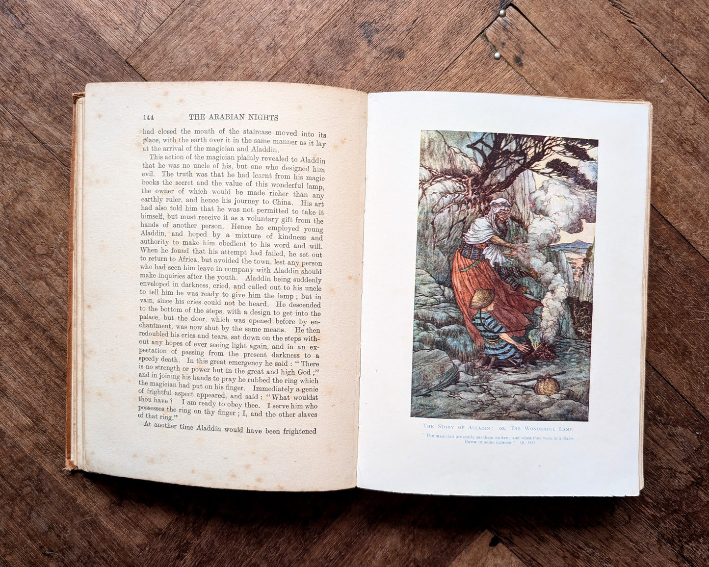 The Arabian Nights (1917) – Illustrated by Charles Folkland